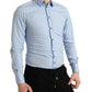 Elegant Slim Fit Sky Blue Dress Shirt