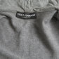Chic Melange Grey Full-Zip Hooded Sweatshirt