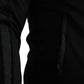 Elegant Full Zip Black Sweater