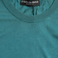 Elegant Silk Crew Neck Pullover Sweater