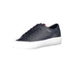 Blue Leather Men Sneaker
