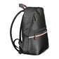 Black Polyethylene Men Backpack