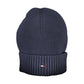 Blue Cotton Men Cap