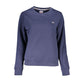 Blue Cotton Women Sweater
