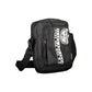 Black Polyester Men Shoulder Bag