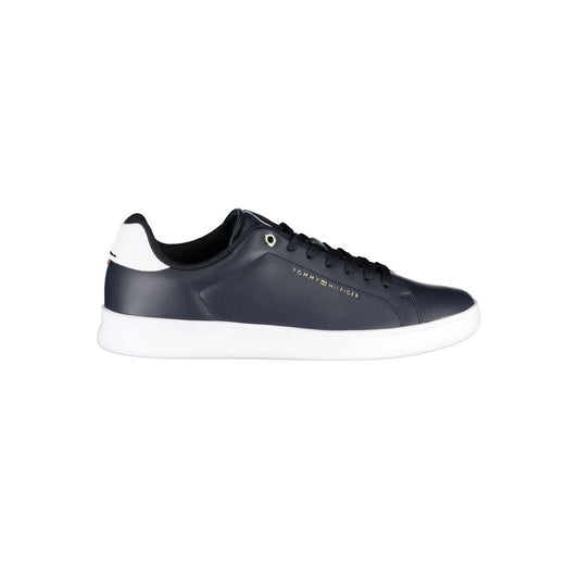 Blue Polyethylene Men Sneaker