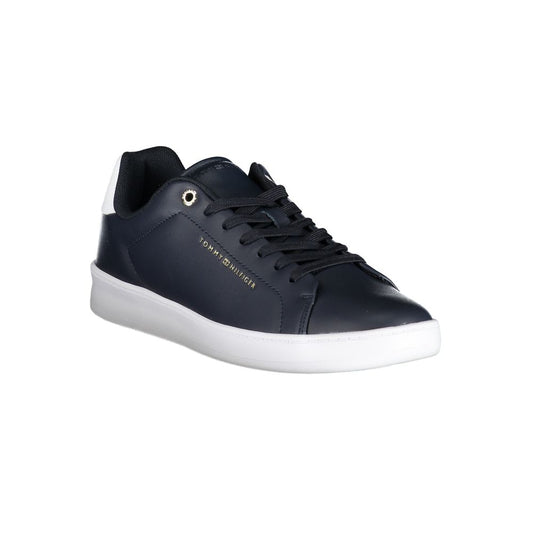 Blue Polyethylene Men Sneaker