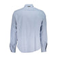 Light Blue Cotton Men Shirt