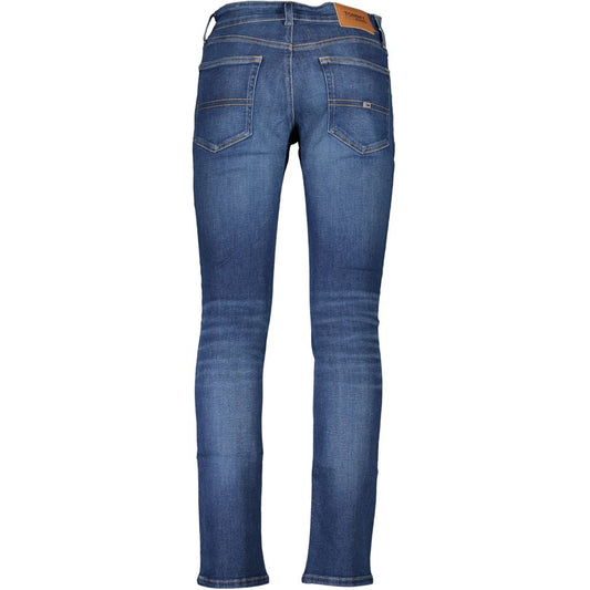 Blue Cotton Men Jeans