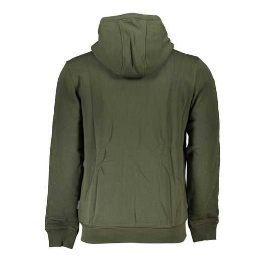 Green Cotton Men Sweater