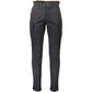Black Cotton Men Pants
