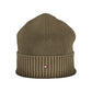 Green Cotton Men Cap