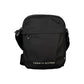Black Polyester Men Shoulder Bag