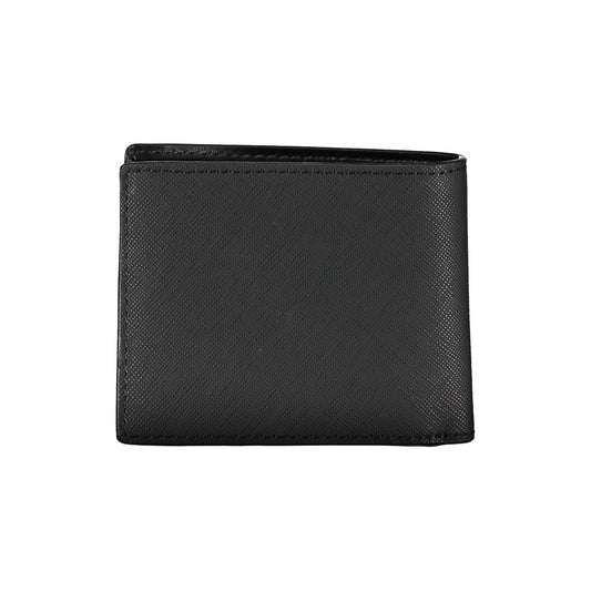 Black Leather Men Wallet