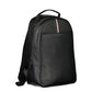 Black Polyethylene Men Backpack