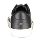 Black Leather Men Sneaker
