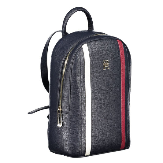 Blue Polyethylene Women Backpack