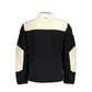 Black Polyester Men Jacket