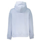 Light Blue Cotton Women Sweater