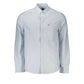 Light Blue Cotton Men Shirt