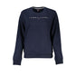 Blue Cotton Women Sweater