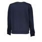Blue Cotton Women Sweater