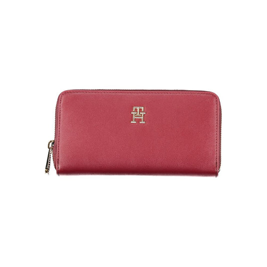 Pink Polyester Women Wallet
