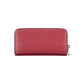 Pink Polyester Women Wallet