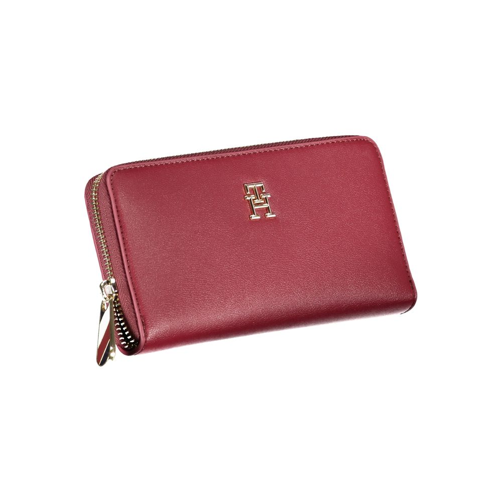 Pink Polyester Women Wallet