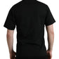 Elegant Black Cotton Crew Neck Tee
