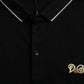 Elegant Black Cotton Polo Tee