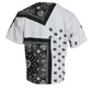 Elegant White Cotton Blend Round Neck Tee