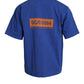 Exquisite Blue Cotton Crew Neck T-Shirt