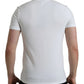 Elegant Crew Neck Tee with Emblematic Crest