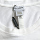 Elegant Crew Neck Tee with Emblematic Crest