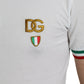 Elegant White Cotton Polo T-Shirt