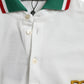 Elegant White Cotton Polo T-Shirt