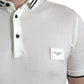 Elegant White Cotton Polo T-Shirt