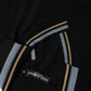 Elegant Black V-Neck Polo Tee