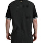 Elegant Striped Cotton Polo T-Shirt
