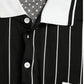 Elegant Striped Cotton Polo T-Shirt