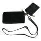 Elegant Black Multifunctional Leather Clutch