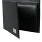 Sleek Black Calf Leather Bifold Wallet