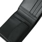 Sleek Black Calf Leather Bifold Wallet