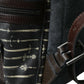 Elegant Canvas Leather Rucksack