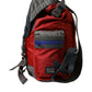 Chic Red & Gray Designer Backpack