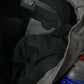 Chic Red & Gray Designer Backpack