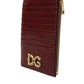 Maroon Leather Card Holder Wallet