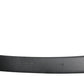 Elegant Black Leather Belt with Metal Buckle