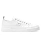 Elegant Canvas and Calfskin Sneakers
